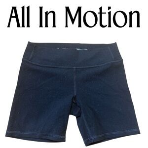 S (6/7) All In Motion black bike shorts
